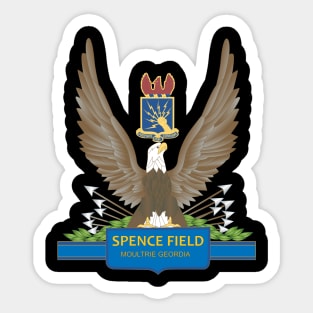 SPENCE AIRFIELD WWII X 300 Sticker